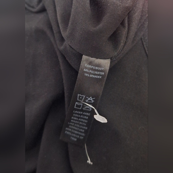 NWOT Med Kyodan Women's Black Sweater - Picture 3 of 5